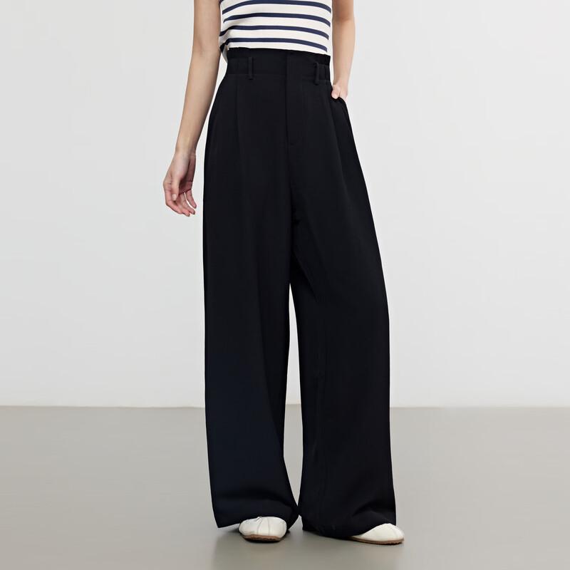 Elva' Island Women's Casual Straight-Leg Pants