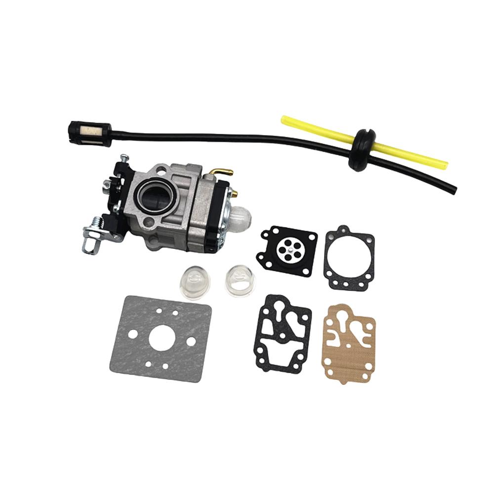 For Brushcutter 43cc 49cc 52cc 15mm Carburetor Kit Strimmer Cutter Chainsaw Quad Spark Plug Oil Pipe Lawn Mower Tool Parts Fuel System Fittings7