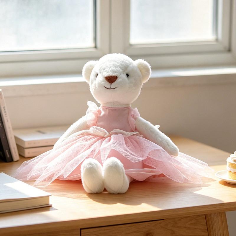 Plush Bunny And Bear Toys For Kids Handcrafted Gift For Children
