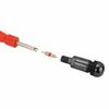 5Pcs Plastic Handle Car Vehicle Valve Core Removal Single Head Tire Repair Tools