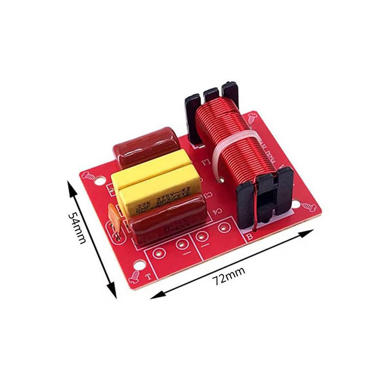 80W 2-pásmový výhybkový filter Hifi reproduktor Výškový basový duálny frekvenčný delič Výhybka pre DIY Domáce Video Audio reproduktory