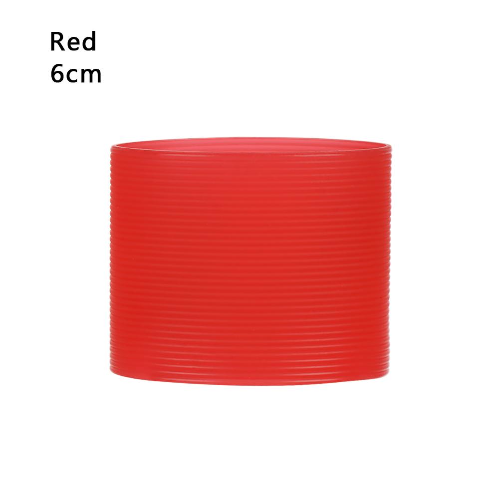 Outil Antidérapant Durable Manchon en Silicone pour Tasse Sous-verres pour Tasse à Eau Couvercle Isolant pour Tasse Manches pour Bouteille