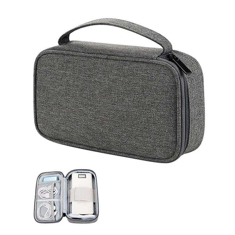 Rocketek Carrying Case External Hard Disk Protection Storage Bag for 2.5inch Hard Drive Cover Enclosure Power Bank Pouch Box