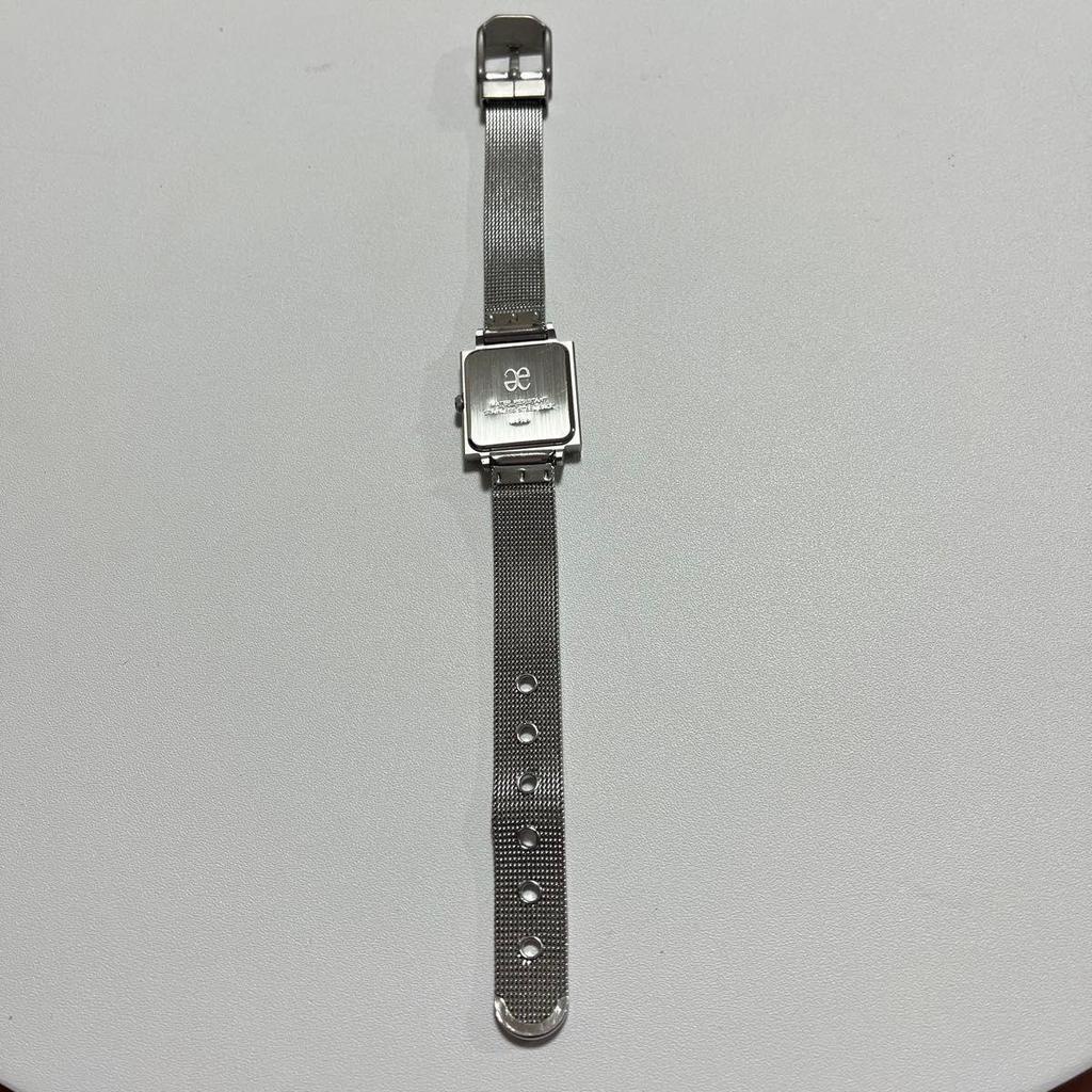 Used CITIZEN Elegance Ladies Watch New Battery Square Pink Dial