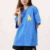 MLB Los Angeles Dodgers Letter Round Neck Short Sleeve T-Shirt Unisex T-Shirts Blue 3ATSE1123-07BLS