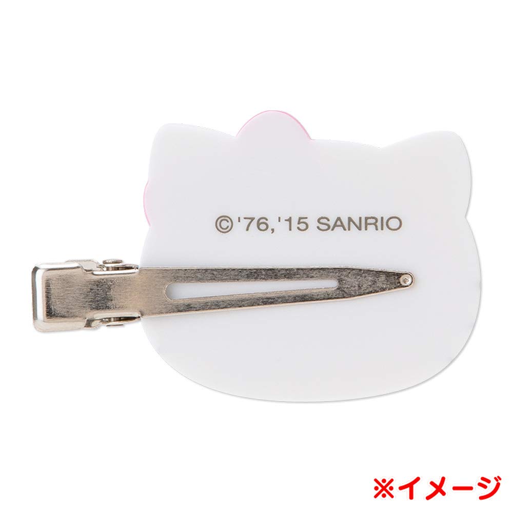 Sanrio My Melody Bangs Hair Clips N-1506-032417, Left and Right Pair, ABS, Approx. 6 cm