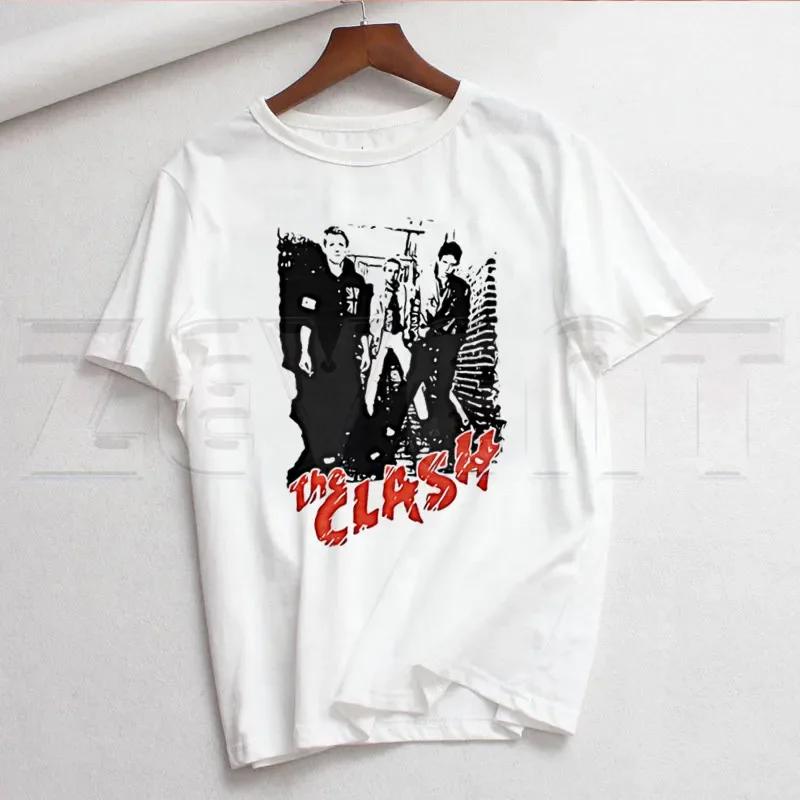 London Calling The Clash Album Aesthetic T Shirts Summer Casual Women's T-shirt Sleeve Female Tops Tees