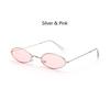 1PC Unisex Retro Small Frame Oval Sunglasses UV400 Fashion Design Sun Glasses Summer Vintage Shades Eyeglasses Accessories