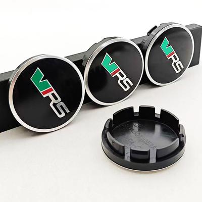 4pcs 56mm Car Styling Wheel Center Hub Caps Logo VRS Rim Cover Badge Emblem For Rapid Octavia RS Kodiaq Fabia Accessories