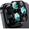 Korecase Camera Lens Protector for iPhone 16 Pro Max/iPhone 16 Pro Metal Tempered Glass Camera Cover Film, Rear Lens Case Friendly for iPhone 16Pro/