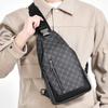 Printed Shoulder Bag Anti-splashing Casual Messenger Bag To Work Commuting Business Satchel Multi-functional Men's Breast Bag