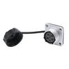 WEIPU WS20 TQ+Z 2 3 4 5 6 7 8 9 12 15Pin Industrial Waterproof Connector AC DC Power Soldering Terminal Wire Electric Connectors
