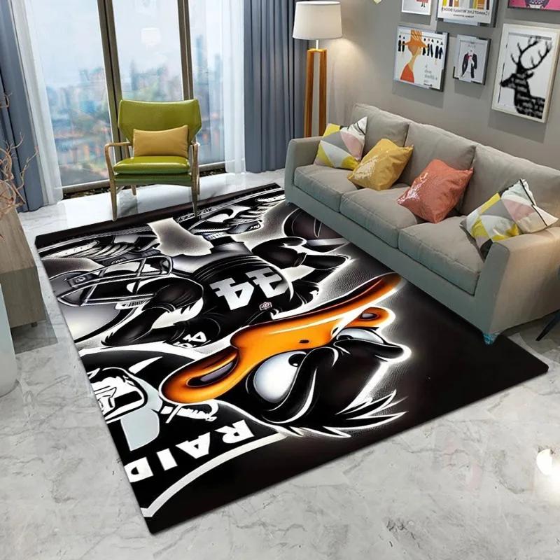 Disney Mickey Mouse a Donald Duck Kreslený koberec Koberce Dekor Obývací pokoj Dětský pokoj Pohovka Koupelna Dětská podložka na podlahu