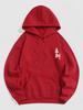 ZAFUL Dynasty Chinese Character Dragon Oriental Graphic Fleece Lining Pullover Hoodie