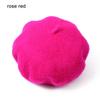 French Beanie Winter Warm Felt Berets Pumpkin Felt Headgear Autumn Hat Wool Beret Cap
