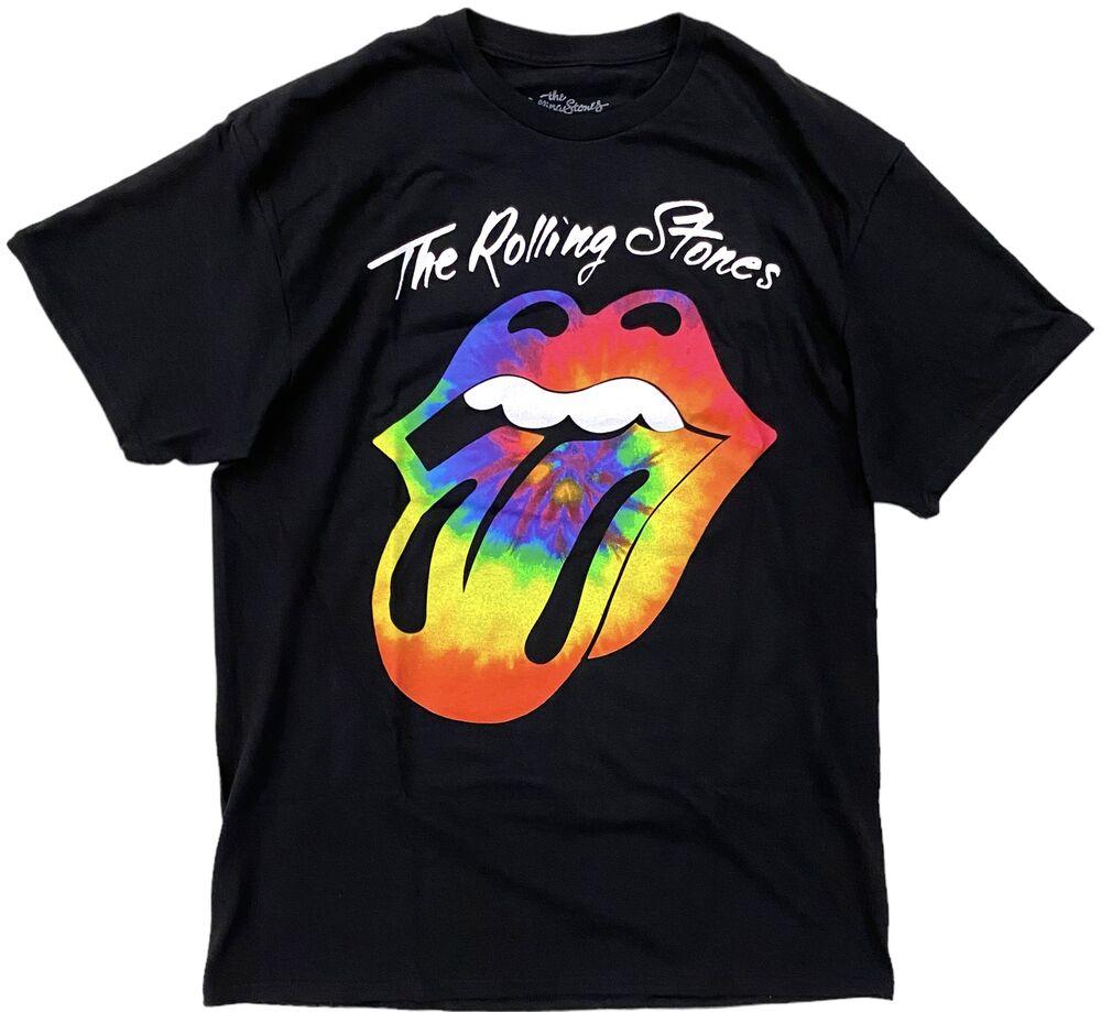 The Rolling Stones Ly Psychedelické Tie Dye Tričko Unisex