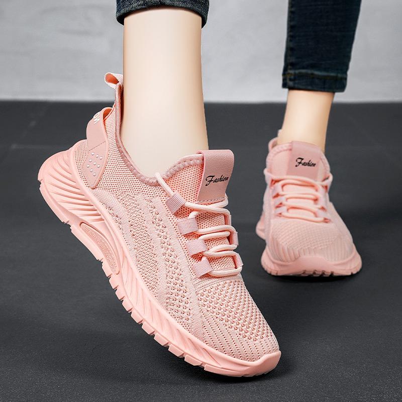 Women Sneakers Off White Shoes Summer New Breathable Women Shoes Anti Slip Wear-resistant Platform Sneakers Zapatillas De Mujer
