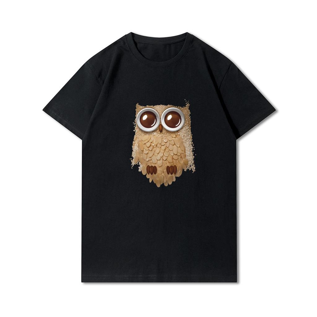 Anime 100 Patterns Summer T Shirts for Women Panda Animal Printed Casual Short Sleeves Tops 100% Cotton Oversize O Neck Tees
