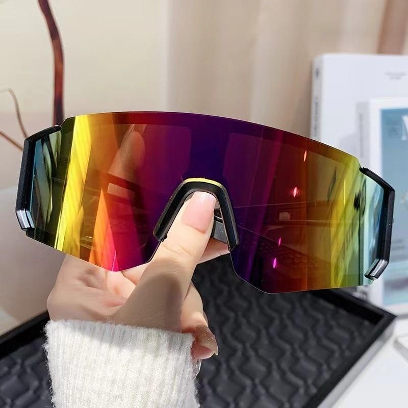 1/9pcs UV400 Cycling Sunglasses Men Women Bike Shades Outdoor Sports Bicycle Dustproof Goggles For Cycling
