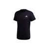 T Shirts Men's Black Crew Neck Moderate Straight Fit GC7873