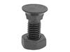 Plow Bolt with Nut M10X25