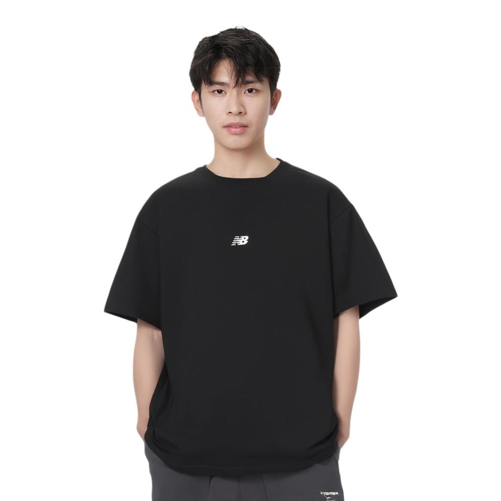 New Balance T Shirt Unisex Black 5ED24491-BK