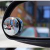 2pcs 360 Degree Rotable Rimless Universal Wide Angle Round Blind Spot Mirror Car Rearview Convex Mirror for Parking