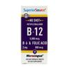 No Shot Methylcobalamin B-12 5000 Mcg with B6 & Folic Acid, 60 Instant Dissolve Tablets