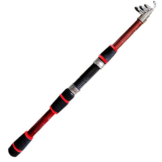 New 1.8m Small Fishing Rod Lure Rod Throwing Rotating Fishing Rod EVA Handle Telescopic Fishing Rod Suitable for Fishing Beginners Children's Gift