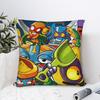 Pillow Case Funny Game Superthings Print Pillow Cover For Living Room Sofa Retro Trendy Pillowcases