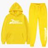 Nou în Set de hanorace Îmbrăcăminte Îmbrăcăminte sport Marca de modă Pulover imprimat cu litere Trening 2 piese Outfits pentru femei