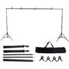 Kit Support Fond Photo 2x3m Détachable Système de Support Fond Studio Photo pour Streaming en Direct