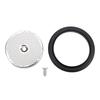 Shower Screen Replacement for ES601 655 701 Coffee Machine Precision Shower Holder with Silicone Ring Screw