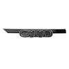 WHAQY1 2026 Hot For VOLKSWAGEN VW 1pcs ABS GTI GTD Badge Decoration Car Front Hood Grille Replacement Type For Volkswagen VW Golf 8 Rli
