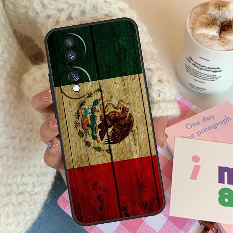 Mexico Mexican Flag For Honor Magic 8 7 5 6 Pro Case For Honor 200 400 50 90 70 Lite X8c X8b X9a X9b X9c X9d Win
