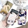 S-Killua Zoldyck H-Hunter X Hunter Handyhülle Für Samsung S26,S25,S24,S23,S22,S21,S20,Plus,Fe,Lite,Andere Schwarze Hülle