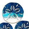 Coin Wall Decoration Eco-Friendly Wood Ornaments Ocean Theme Artistic Design Wall Art for Living Room Bedroom