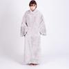 WIGWAM Wearable Blanket, Gray (136cm Wide X 150cm Long), Loungewear, Cold Weather Protection, Unisex, with Front Pocket and Button Closure