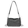 Luxury Bright Rhinestone Shoulder Bag Ins Style Crossbody Bag Fashionable Versatile Handbag Armpit Bags For Women Girls Gift