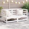 Garden Corner Sofa - EXCLUSIVE HOUSE - 2 Pieces - White - Solid Pine - Modular