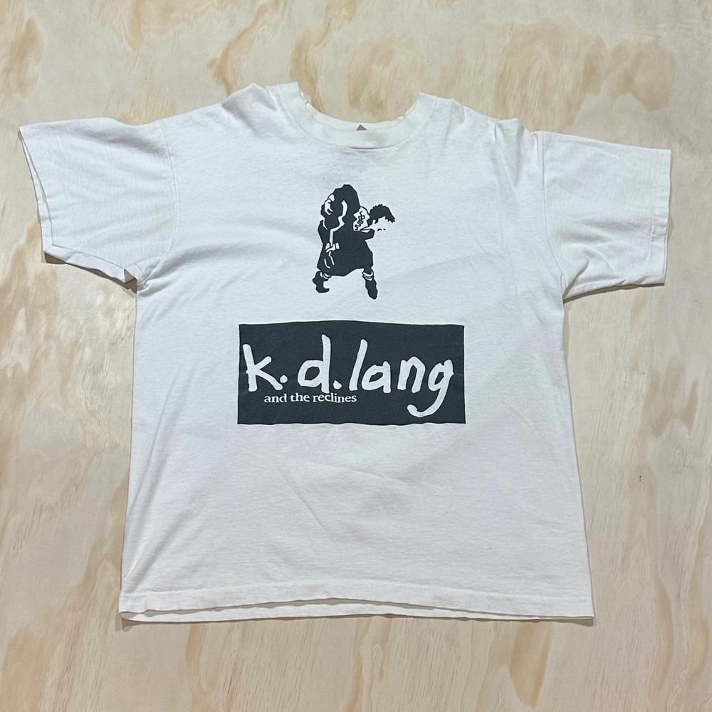 1985 K.D LANG and The Reclines Concert T-Shirt Unisex Tee All Sizes Unisex T-Shirt