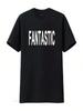 T Shirt That Says Fantastic Vintage Washed Casual Soft Unisex Homme Slightly Comfortable Stretched Streetwear Breathable
