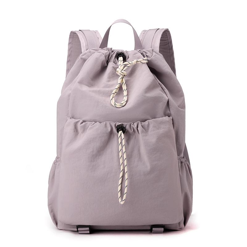Schulranzen Kordelzug Sportrucksack Damen Outdoor Bergsteigen Freizeit Reise Rucksack Neuer männlicher Schüler Große Kapazität Schultasche