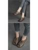 Shanghai Jiechu 2022 Ethnic Retro Women's Leather Shoes - Soft Sole, Comfortable & Stylish