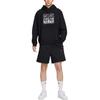 Nike Sportswear Men's Black Graphic Print Hooded Sweatshirt HV4115-010