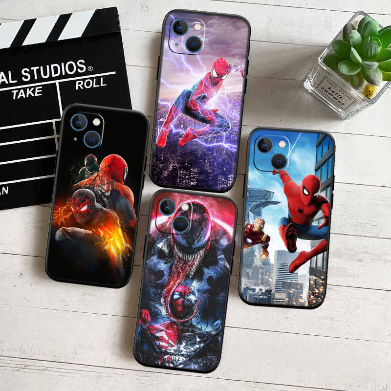 ED50 Spider-man Phone Case for Samsung Note 20 10 Plus Ultra Lite A51 A52 A53 A71 A72 A73 A82 M20 M30 M21 M31 M51 A11 A30S A20S A50S A70