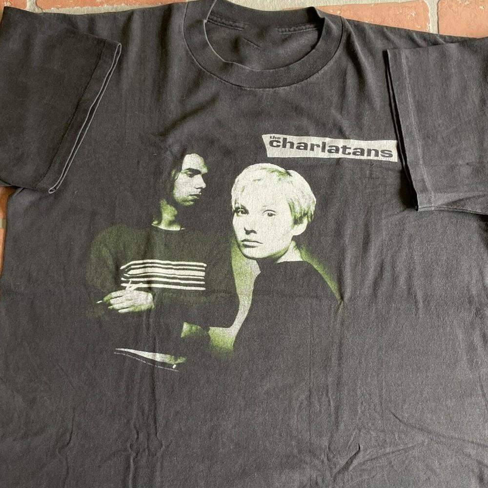 Rare 1994 THE CHARLATANS Reprint Cotton Men S-5XL 20D1565 Unisex T-Shirt