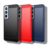 Para Realme C65 4G Capa para Realme C65 Capa 6,67 polegadas Fibra de Carbono À Prova de Choque Silicone Protetora Bumper para Realme C65 Fundas