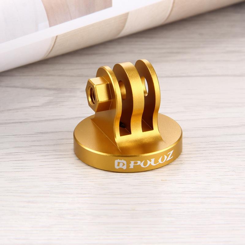 Hot! PULUZ CNC Aluminum Alloy Tripod Mount Base Tripod Adapter for GoPro HERO 5 4 3+ 3 2 1 SJ4000 for