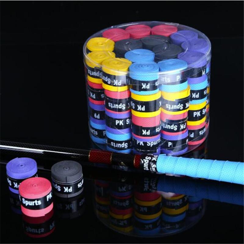 20/60Pcs Universal Tennis Racket Overgrip Anti-Slip Sweatband Shock Absorption Padel Badminton Handle Grip Tape